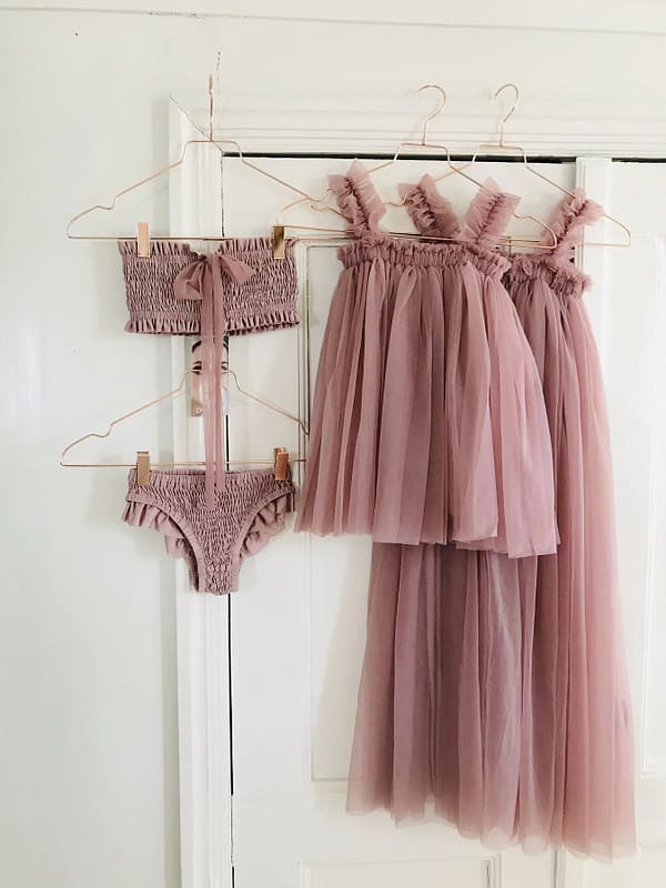 tutu šaty Beach Ballerina fialové